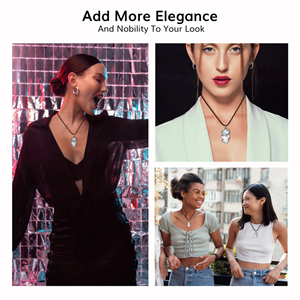 จี้คริสตัลแบบลวดพันรอบทำด้วยมือทำจากหินควอตซ์ใสสำหรับการรักษาพลังงานทางจิตวิญญาณและของขวัญที่ทันสมัย - Product Image 6