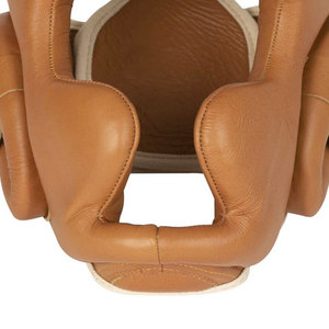 Sports Wear New Arrival High Quality Leather <b>Head</b> Guard for Boxing MMA <b>Training</b> Adult Wholesale - Product Image 4