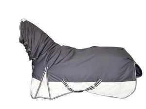 热卖可定制冬季马毯透气防水毯，带防撕裂羊毛网眼和马羊毛填充物 - Product Image 5