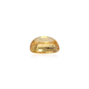 Zafiro Amarillo Natural - Gema Facetada de 8.85 Quilates Color Peridoto con Formas Ovaladas y Marquesa de Turmalina - Product Image 2