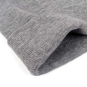 Custom Unisex High Quality Folding Plain Blank <b>Winter</b> <b>Cap</b> Acrylic Cuff Skull Hat knitted Warm Casual Beanie <b>Caps</b> - Product Image 3