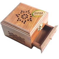 Encensoir en bois doré fait à la main, brûleur d'encens bakhoor, élégant et beau de styliste, encensoir en bois sculpté à la main