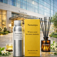 Diffusore di Fragranza Ispirato agli Hotel 5 Stelle, Olio Profumato al Tè Bianco, Aroma di Lusso per Ambienti, 500ml, Etichetta Privata Premium