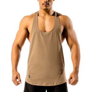 Débardeurs OEM pour hommes Gym Stringer sur mesure musculation entraînement musculaire singulet athlétique Fitness musculation équipement d'entraînement - Product Image 1