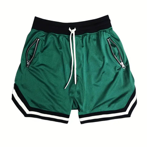 Shorts de Playa Elásticos Deportivos Casuales para Hombre 2026, Shorts de Algodón, Bambú y Spandex, Servicio OEM, Transpirables, de Secado Rápido y Ecológicos - Product Image 1