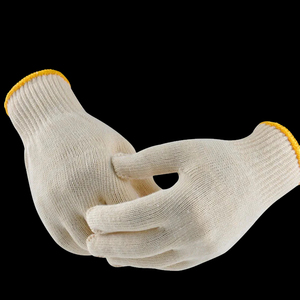 Guantes de Seguridad de Algodón al por Mayor para Trabajadores Casuales, Duraderos, Transpirables, con Detección de Agujas, Protección para las Manos en las Cuatro Estaciones, Reutilizables, OEM - Product Image 2