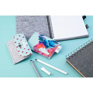 Borse Promozionali Sostenibili in RPET CreaFelt, Portamonete per Merchandising - Product Image 2