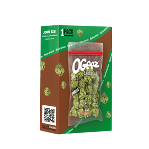 Sô cô la ogeez trong hộp quà tặng-Chip sô cô la giòn với cỏ dại-Nhìn, hộp giòn 36x10g (siêu Krunch) - Product Image 2