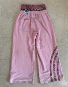 Pantalones de chándal holgados personalizados de alta calidad con trabajo de panel personalizado e impresión Traje de sudor de tendencia de moda para hombres, pantalones de chándal personalizados - Product Image 2