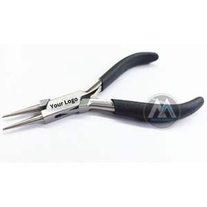 Round Nose Pliers Foam Grips/ Handles Jewelry Making Crafts Wire Work Jewelry Tools Materiel Germen Made in <b>Pakistan</b>. - Product Image 1