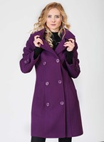 Chaqueta de Invierno Reversible Impermeable para Mujer, Tejida con Capucha, de Alta Calidad, 100% Algodón Grueso