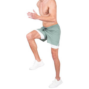 Pantalones Cortos Deportivos Transpirables de Secado Rápido para Hombre con Bolsillo con Cremallera - Product Image 5