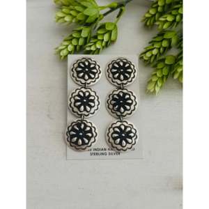Pendientes Colgantes de Plata de Ley Hechos a Mano por Navajos, con Baño de Oro, Diseño de Gancho, Perla y Diamante, Ideales para Bodas - Product Image 1