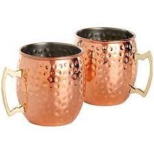 Hot Selling Moscow Mule Copper <b>Mug</b> Indian Hand Crafted Russian <b>Coffee</b> Cup Eco-Friendly European Design for Metal faizacraft - Product Image 4