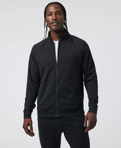 Chaqueta Bomber de poliéster 100% de la mejor calidad, cuello levantado ajustado personalizado, cómoda, color liso, frontal, hecha al por mayor, a granel - Product Image 6