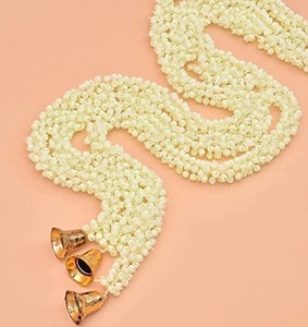 Artificial Jasmine Mogra Bell Flower South Indian Temple Diwali Christmas Home Decor Wall Hanging Wedding Mandap Rope Christmas - Product Image 1