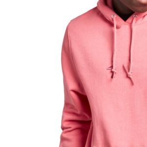 Sudadera con capucha de color rosa personalizada, forro polar de algodón con colores personalizados y bordado al mejor precio, Sudadera con capucha de gran oferta para unisex - Product Image 2