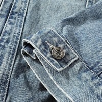 Oem Premium 2025 Nouveau Gilet en jean slim rétro de haute qualité pour hommes Gilet en jean sans manches Gilet en jean décontracté