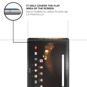 ตัวป้องกันหน้าจอ ANTISHOCK Linx 122 Versare สำหรับแท็บเล็ต อุปกรณ์เสริมระดับพรีเมียมเพื่อปกป้องจอแสดงผลของอุปกรณ์ของคุณ - Product Image 4
