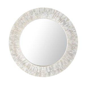 Joli style Handwicker vadrouille miroir tenture murale décoration belle forme ronde pour la décoration intérieure du Vietnam - Product Image 2