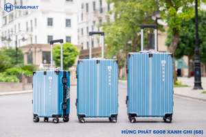 Juegos de equipaje Liquidación 6008 Pc Marco de aluminio 4 ruedas Forro de equipaje Bolsas y maletas de poliéster 200D Cerradura de pestillo normal Vietnam - Product Image 5