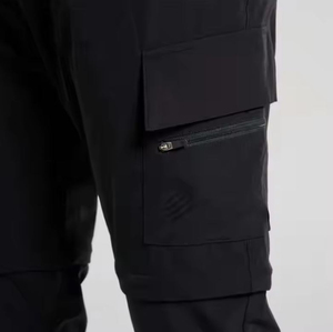 Pantalon Cargo Amovible pour Homme Style Décontracté Polyvalent Design Multi-Poches pour Aventures en Plein Air Randonnée Quotidienne Couleur Droite - Product Image 5