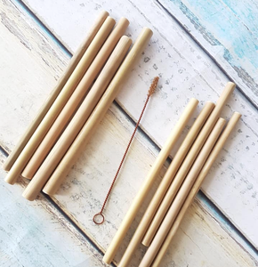 Reusable <b>Bamboo</b> Straw Manufacturing for Commercial Drink Use Smooth Finish Durable Quality Vietnam Supplier - Product Image 2