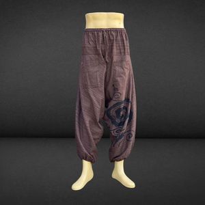 Pantalones ligeros de algodón hechos en Tailandia con bolsillo doblado Tela de lona suave Diseño informal para exportación y mercado internacional - Product Image 3