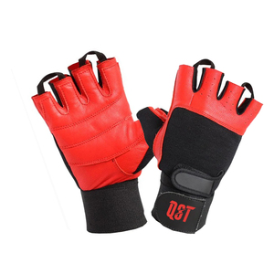 Nouveaux gants de dynamophilie durables en cuir véritable gants d'entraînement de gymnastique forte adhérence soutien du poignet respirant musculation équipement de sport - Product Image 1