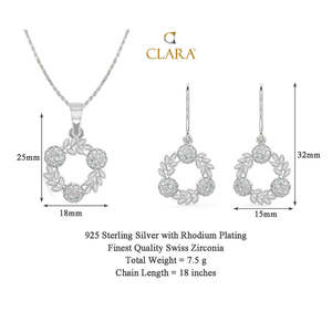 Ensemble de boucles d'oreilles pendantes Alma en argent sterling 925 CLARA, bijoux de mode chics, chaîne - Product Image 4