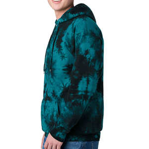 <b>Men's</b> Casual Tie Dye Cotton Blended <b>Hoodies</b> High Quality Winter Wear Made in Pakistan by Manufacturer - Product Image 5