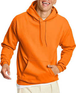 80% coton 20% polyester sweat à capuche surdimensionné épaules tombantes style pull avec encolure croisée ourlet côtelé poignets pour l'hiver - Product Image 1