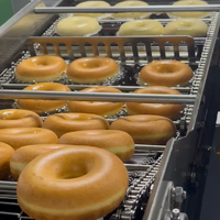 Yufeng haute qualité commerciale beignet friteuse levure beignet faisant ensemble automatique à vendre via des machines alimentaires professionnelles