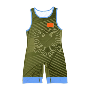 Tenues de lutte professionnelles avec impression par sublimation, qualité supérieure, style personnalisé avec votre propre logo, uniforme de lutte pour adultes - Product Image 1