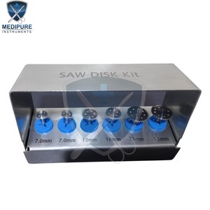 ชุดเลื่อยฟันแผ่นตัดรากฟัน6ชิ้นอุปกรณ์ตัดกระดูกผ่าตัดช่องปากอุปกรณ์ตัดกระดูกอัตโนมัติ - Product Image 5