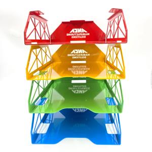 Organisateur de bureau polyvalent en acier inoxydable pour l'organisation et le stockage de documents - Product Image 5