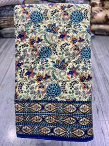 Cubrecama Tradicional, Colcha, Manta, Gudari, Cubrecama Étnico, Estampado Floral, Indio, 100% Algodón, Hecho a Mano - Product Image 2