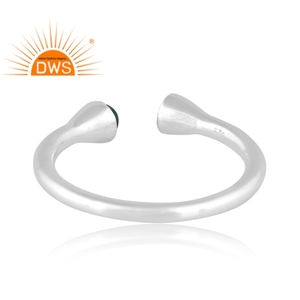 Best Selling Fine <b>Sterling</b> <b>Silver</b> Natural Green Onyx And Citrine Gemstone <b>Adjustable</b> <b>Ring</b> Custom Jewelry For Women Gift For Her - Product Image 4