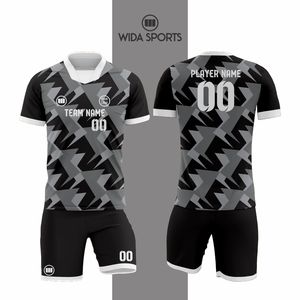 Conjunto de Uniforme de Fútbol Sublimado Personalizado de Alta Calidad, Diseño Dividido Moderno para Verano y Otoño, Equipación Completa con Camiseta - Product Image 1