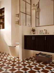 Azulejos de porcelana moderna nórdica de 200x200mm, pared de flores pequeñas mate, ladrillo, baño, cocina, balcón antideslizante, baldosas de cerámica para pared - Product Image 4