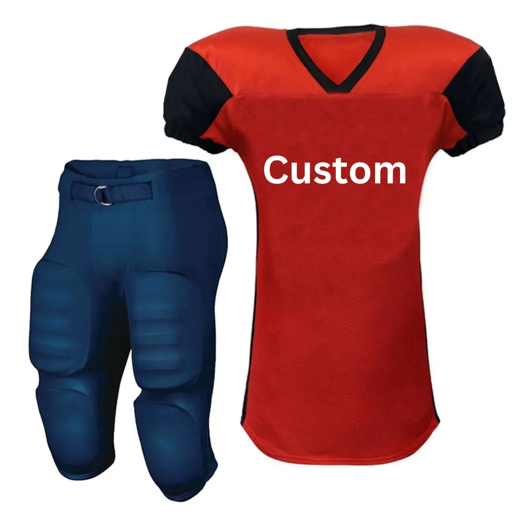 Uniforme de fútbol americano personalizado, Jersey con impresión Digital, logotipo grande y tamaño personalizado, venta al por mayor
