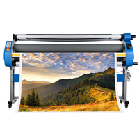 Laminateur électrique grand format LEFU 1600 mm 64'' entièrement automatique, laminateur à froid, laminateur vinyle
