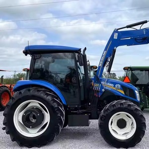 Tractor agrícola New-Holland T6080/Tractor de ruedas de bajo consumo de combustible usado New-Holland T6070 140HP Tractor de precio barato 4x4 - Product Image 1