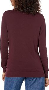 Pull uni surdimensionné 100% coton de haute qualité Sweat-shirt en molleton épais pour femmes respirant et confortable - Product Image 2