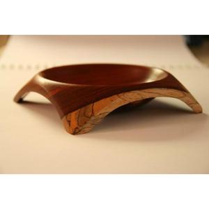 Bols multifonctions Design unique Affichage antidérapant Résistance à l'eau Bambou Chiens Chat Bol à nourriture Dernier bol à fruits de table - Product Image 2