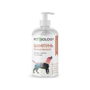 Shampoo pour animaux de compagnie PETBIOLOGY Daily Cleanse anti-pelliculaire, 3+ mois, 300 ml - Product Image 1