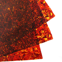 Feuille d'acétate de cellulose imitation écaille de tortue pour enveloppement de tambour