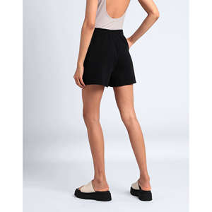 Pantalones cortos con cordón que absorben el sudor de algodón de alta calidad para mujer, pantalones cortos deportivos de atletismo de diseño personalizado, patrón de tinte de corbata sólido - Product Image 4