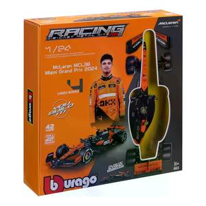 MCL 38 F1 2024 Lando Norris, modèle de voiture McLaren à l'échelle 1:24, kit de 43 pièces pour la construction et la collection, outil amusant pour les passionnés de voitures - Product Image 2
