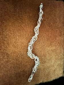 <b>Charming</b> Vintage 925 <b>Silver</b> Man and Woman <b>Bracelet</b> Fine Chain & Link <b>Bracelet</b> <b>for</b> Gift Party or Wedding - Product Image 2